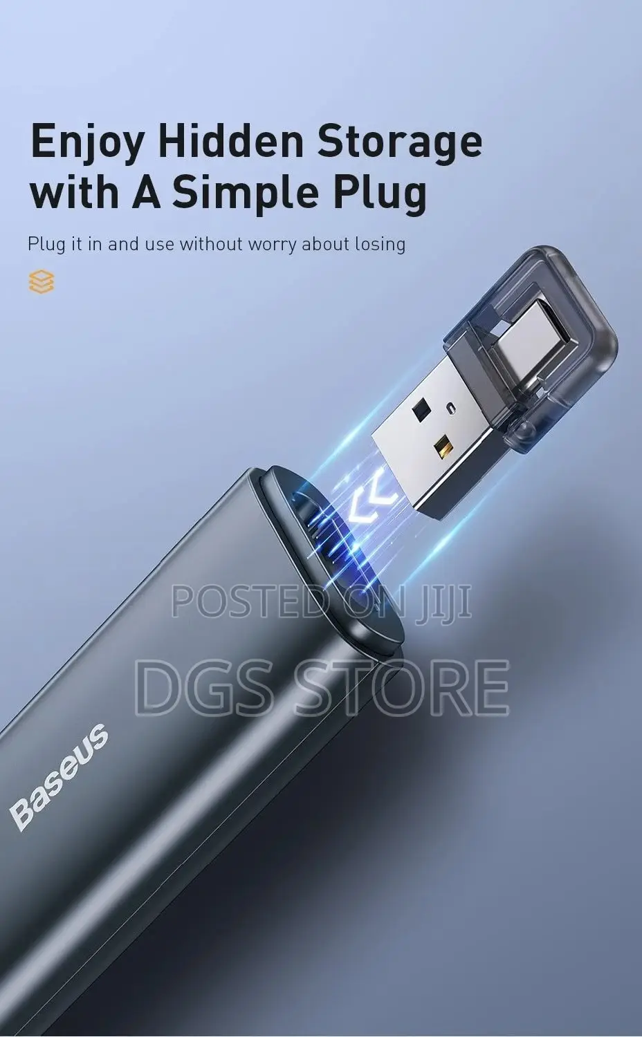 Baseus Orange Dot Wireless Presenter(Red Laser)