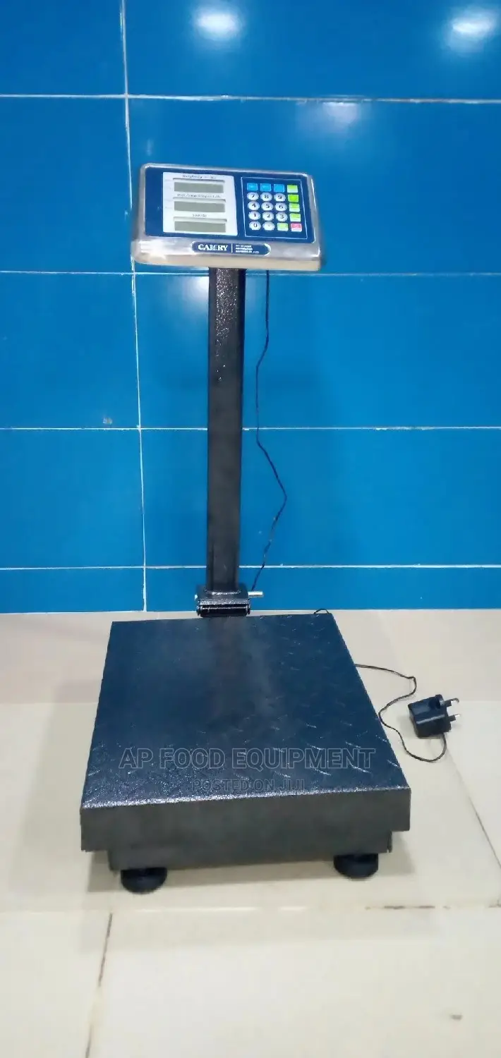 Standing Scaling Machine.