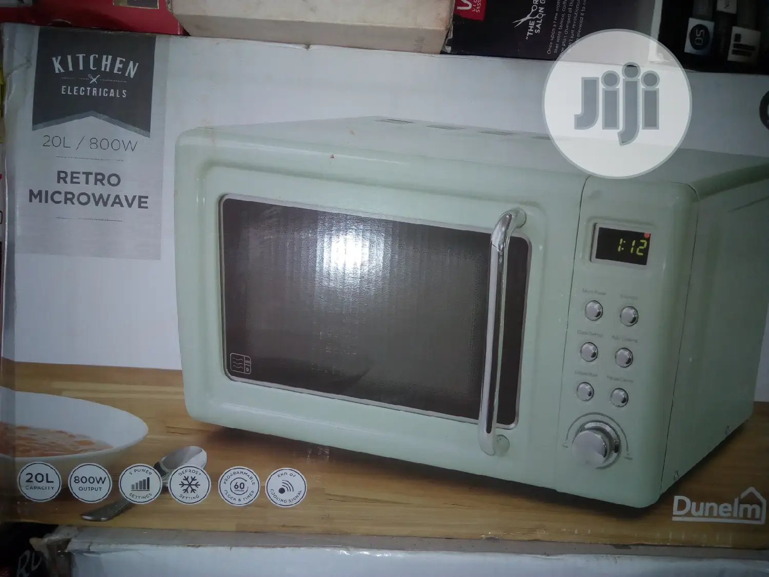 Original Dunelm 20L Retro Microwave, Different Colours.