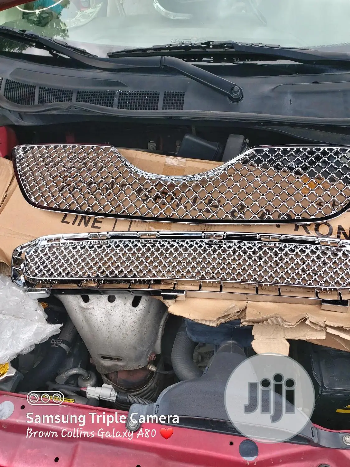 Front and Down Grills Camry 2007 Basket Stainless