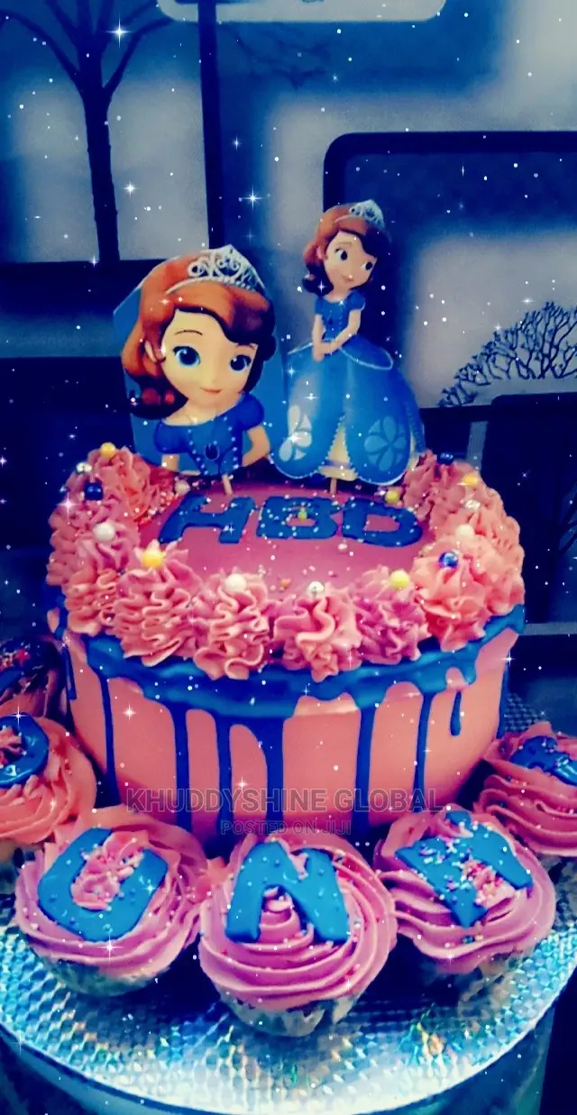 Sofia's D First Kids Birthday Cake
