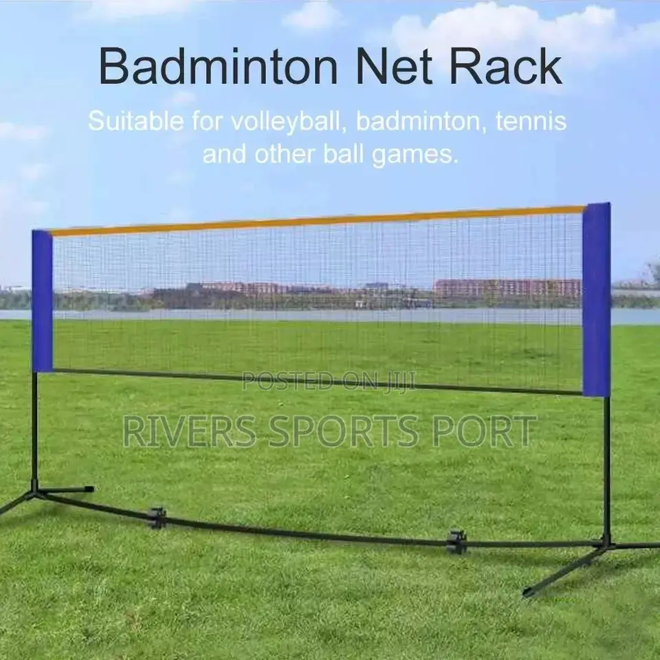 Portable Badminton Volleyball Tennis Net With Stand