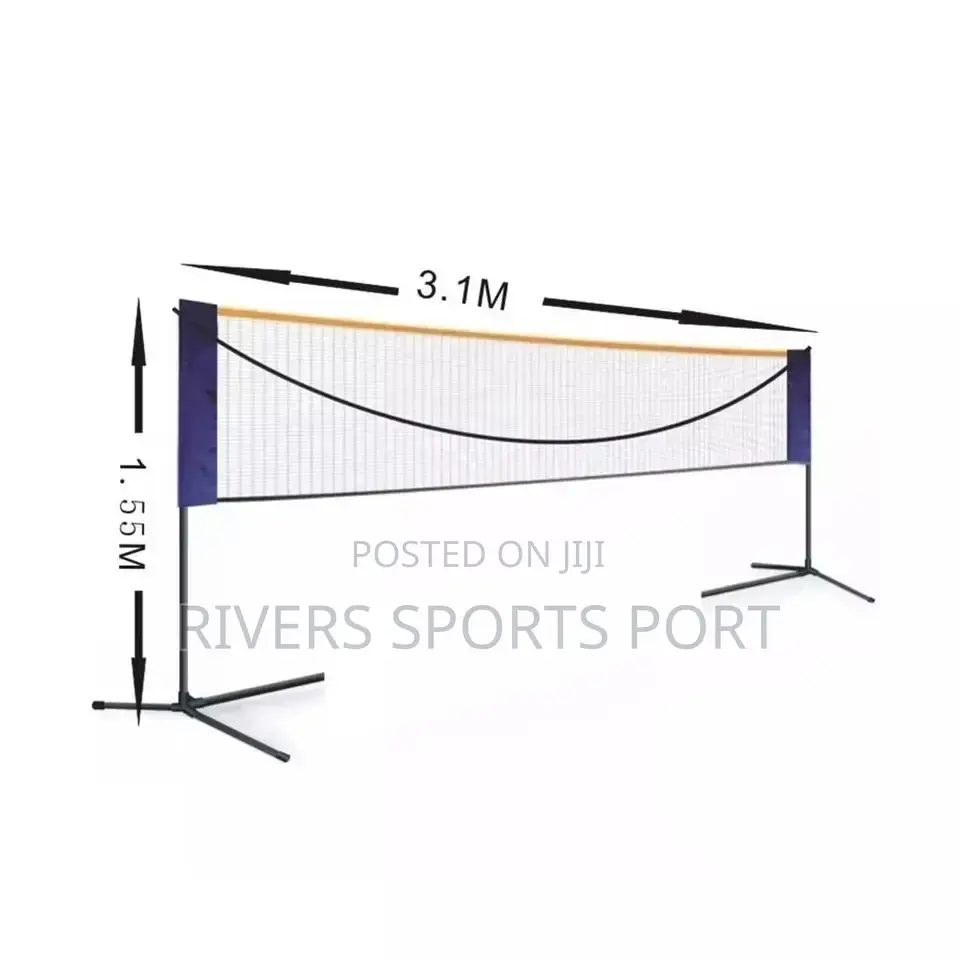 Portable Badminton Volleyball Tennis Net With Stand