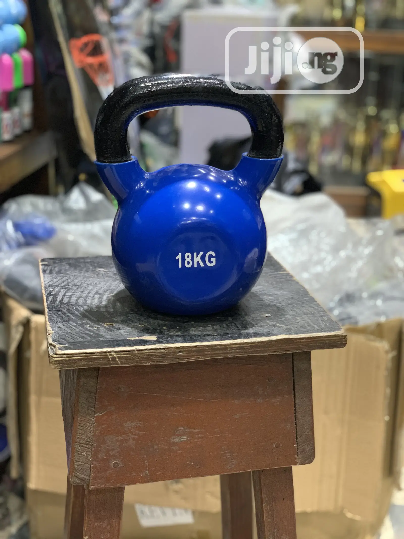 18kg Kettle Dumbell Blue