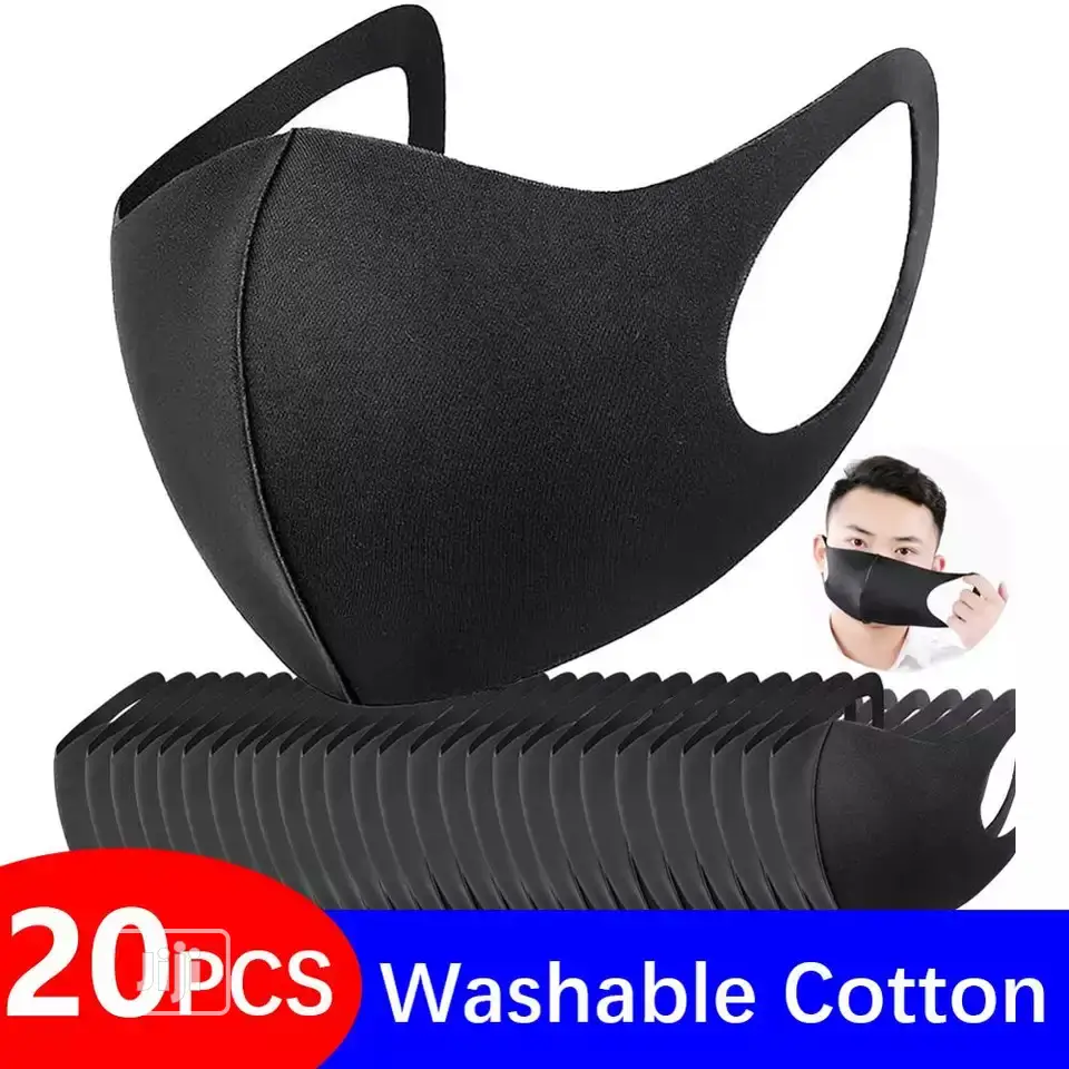 50 Pcs Face Mask Nose Mask Breathable Washable Reusable