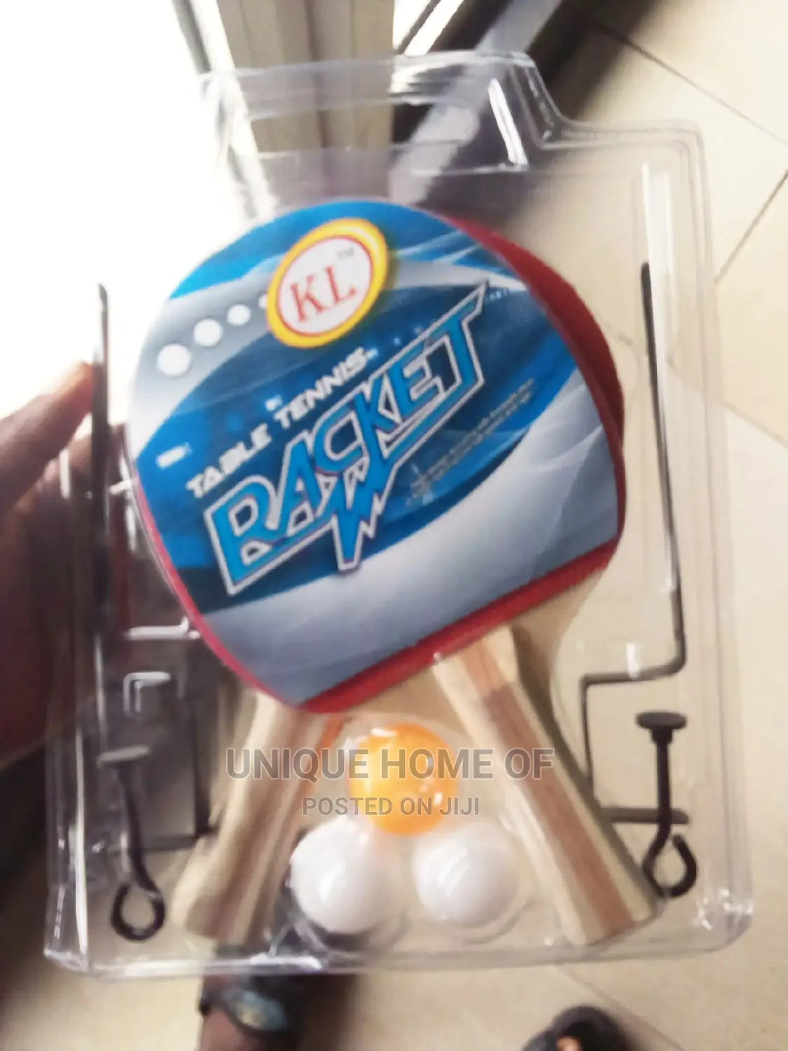 2 in 1 Table Tennis Bat With Ball, Net and Post
