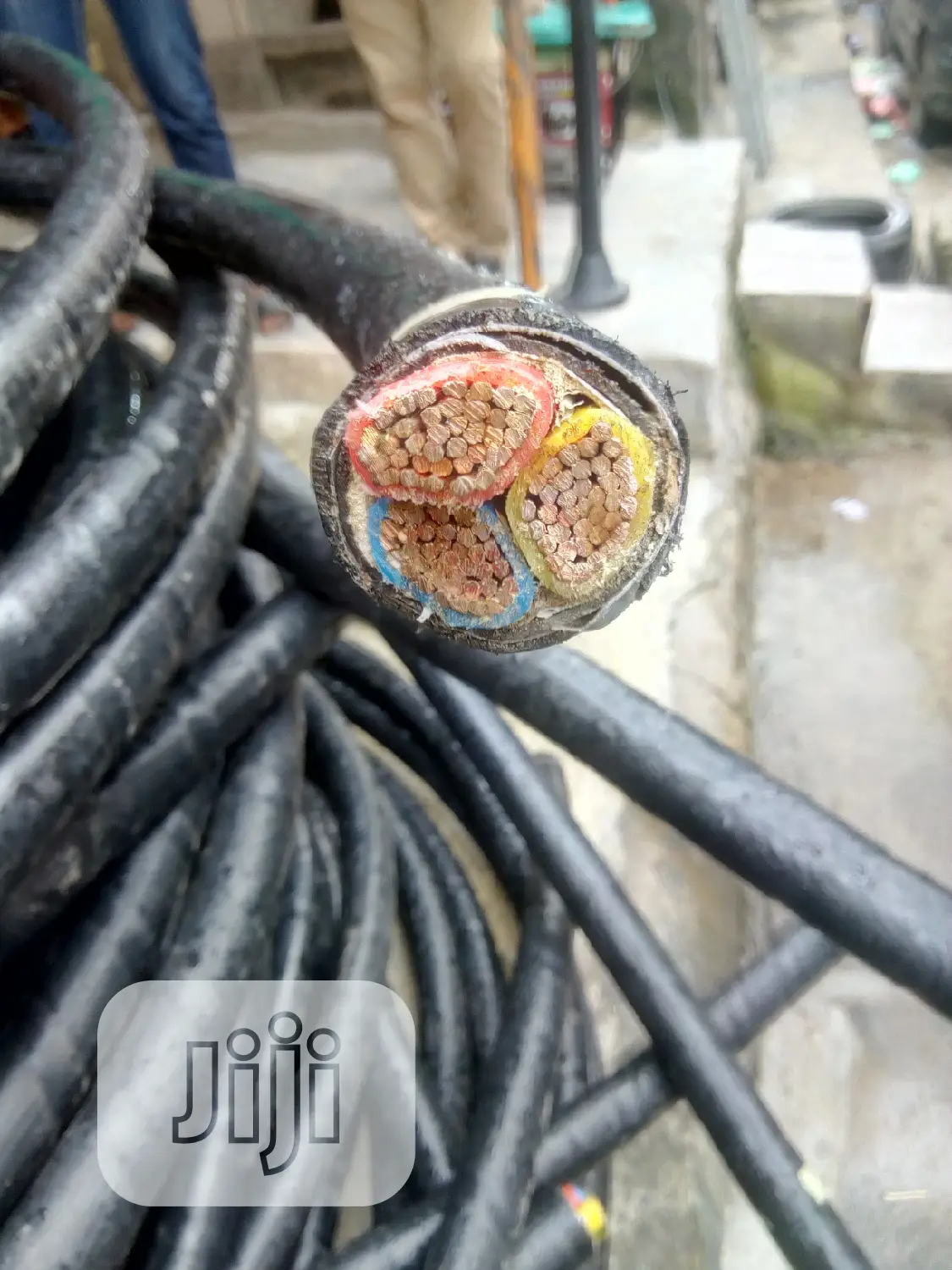 All Sizes Of Nigeria Armoured Cable Both Single Cable &4 Coi