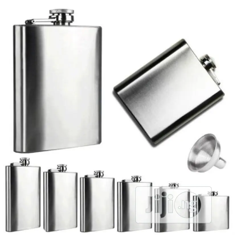 Steel Hip Flask/Moq