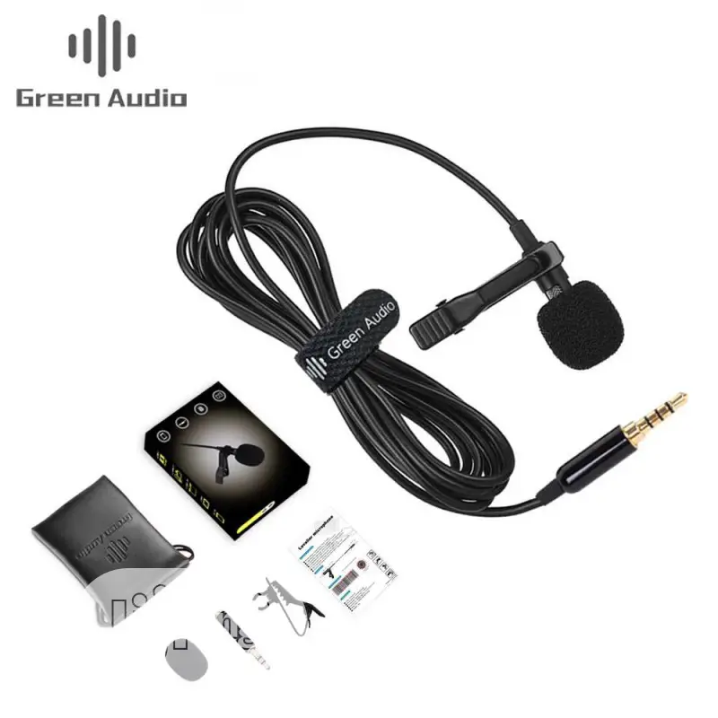 Mini Portable Lapel Microphone for Phone, DSLR Camera and La