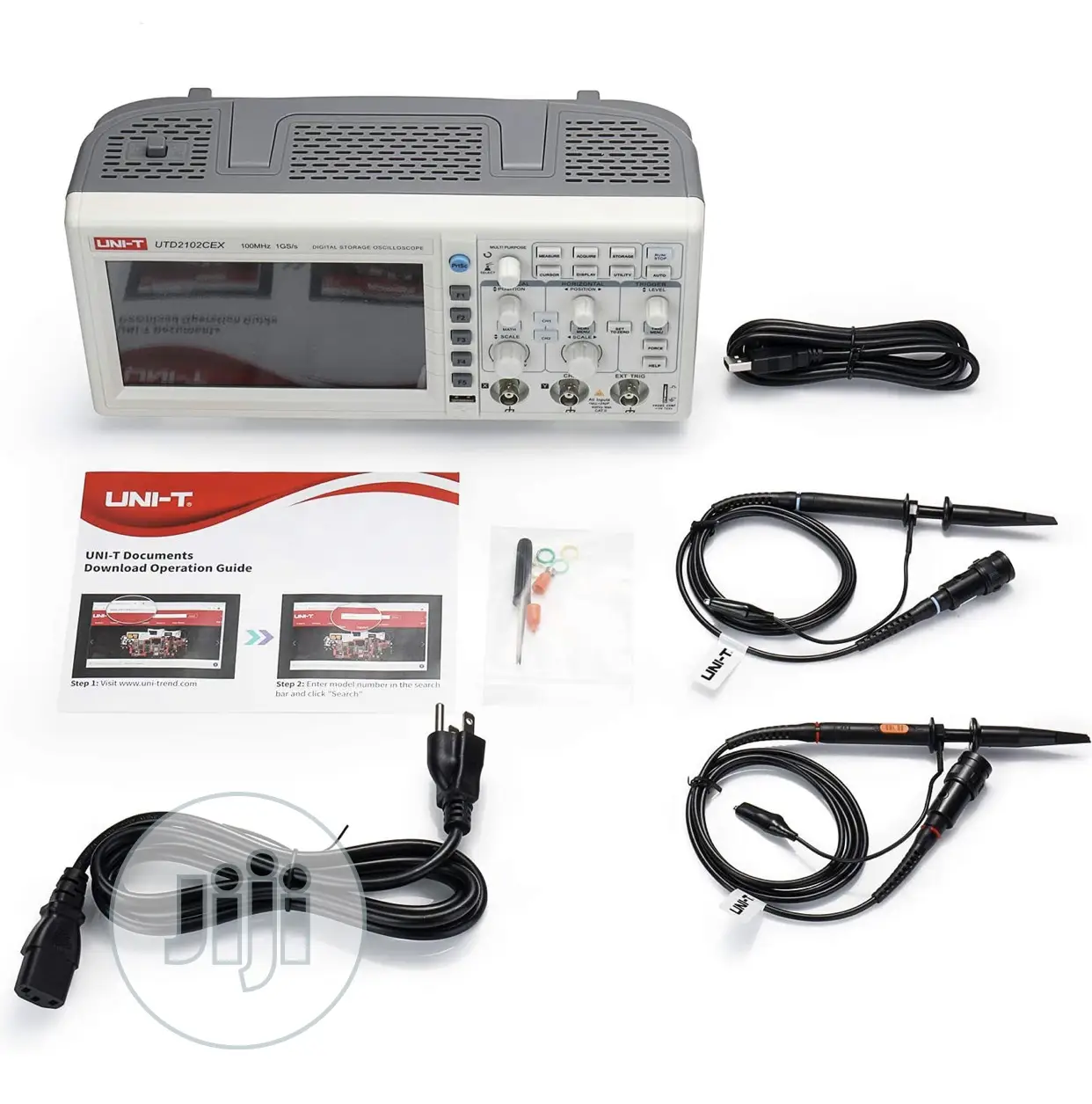 UNI-T UTD2102CEX Digital Oscilloscope, 2 Channel, 100mhz,