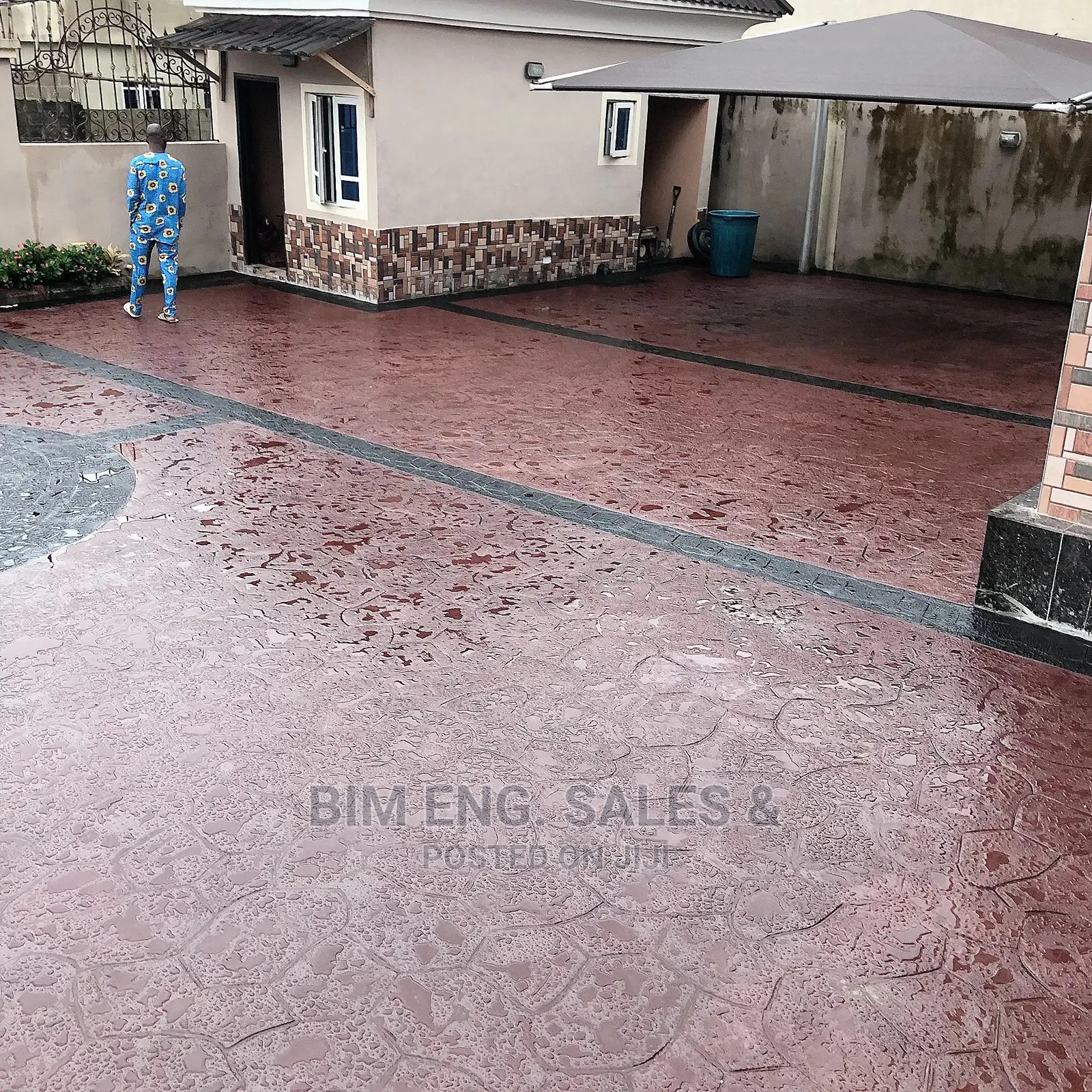 Floor Design Concrete Stamped Compound Floor Polish Color
