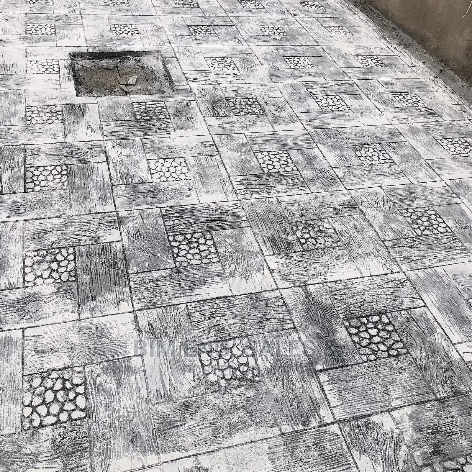 Stamped Concrete Colored Floor Polishing Design Compound