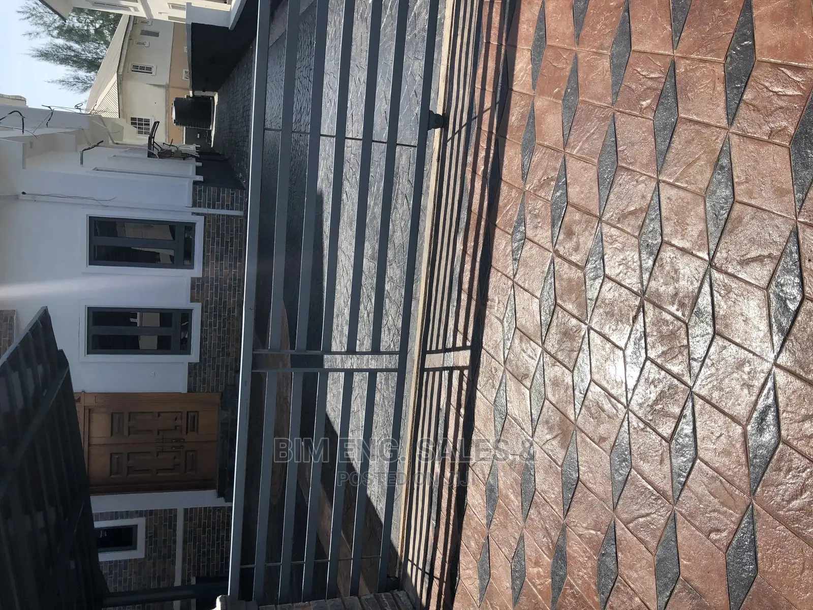 Floor Design Compound Stamped Concrete Floor, Polishing,
