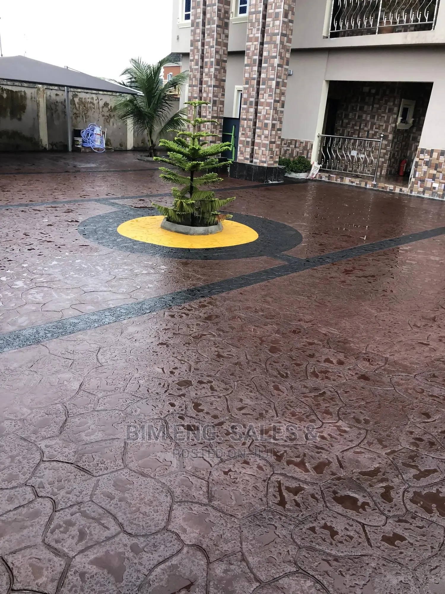 Floor Design Concrete Stamped Compound Floor Polish Color