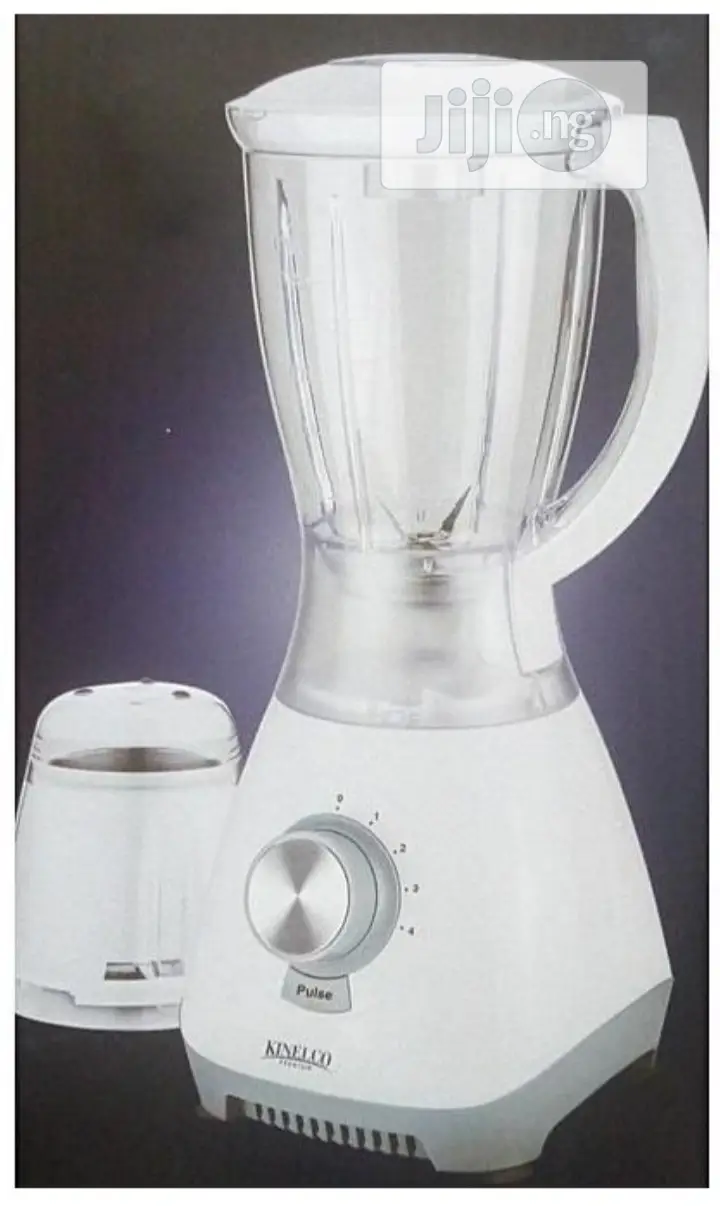 Kinelco 4level 2 in 1 Electric Blender and Grinder- White