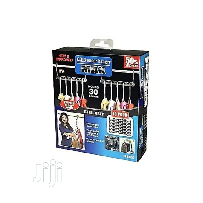 Cloth Wonder Hanger Max Foldable 10 Pack