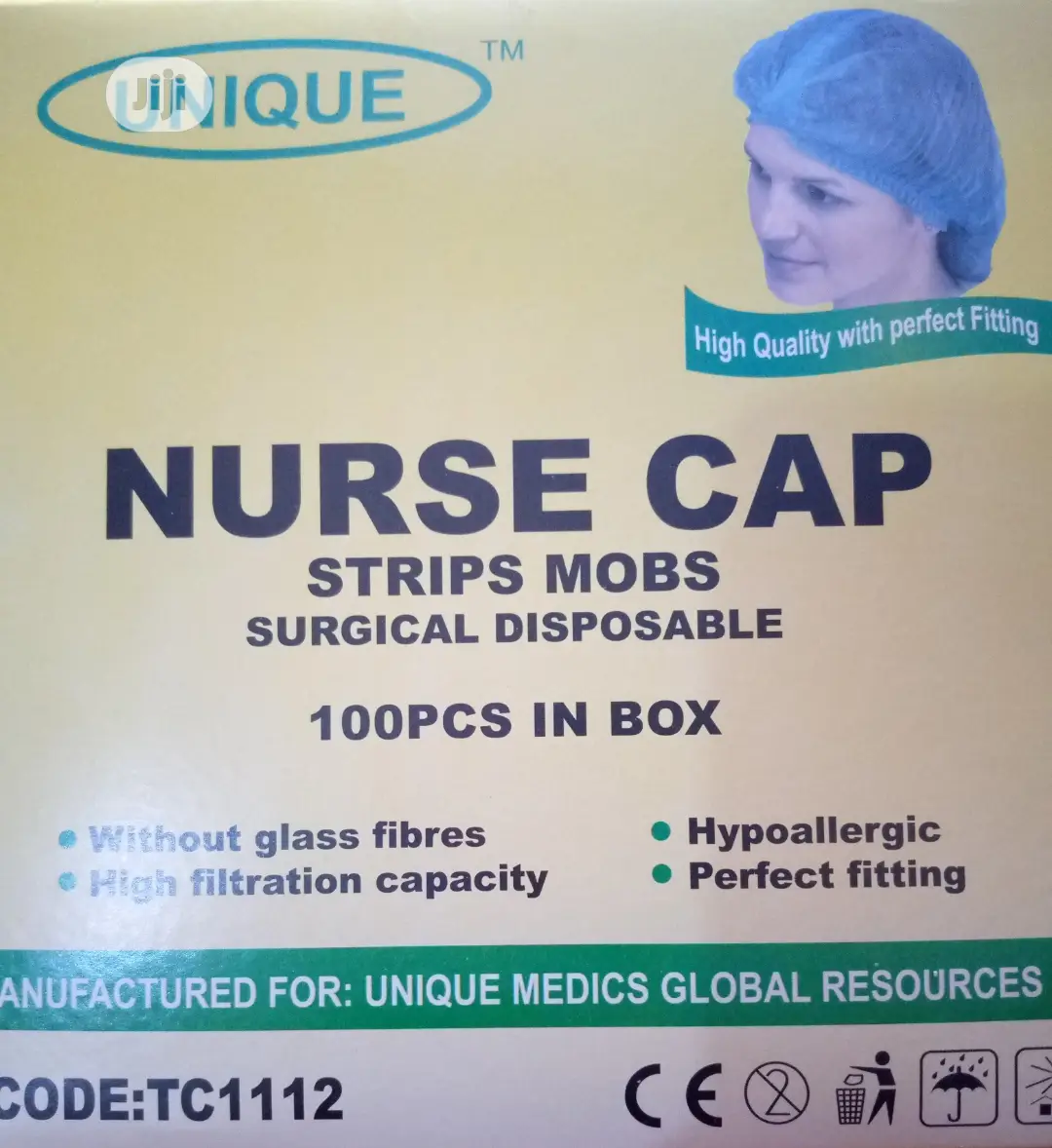 Nurse Cap (Strip Mobs Surgical Disposable)
