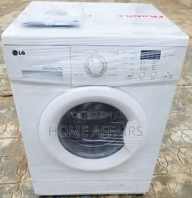 Lg 7kg Inverter Drive Washing Machine + Manual [Delivery]