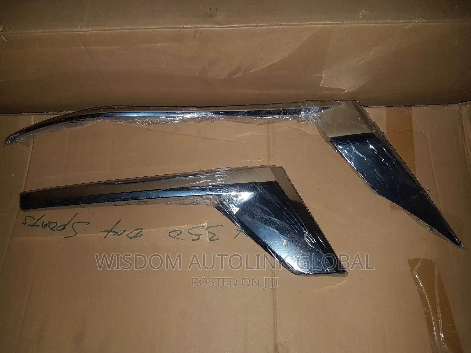 Chrome For Head Lamp For Toyota Land Cruiser And Prado