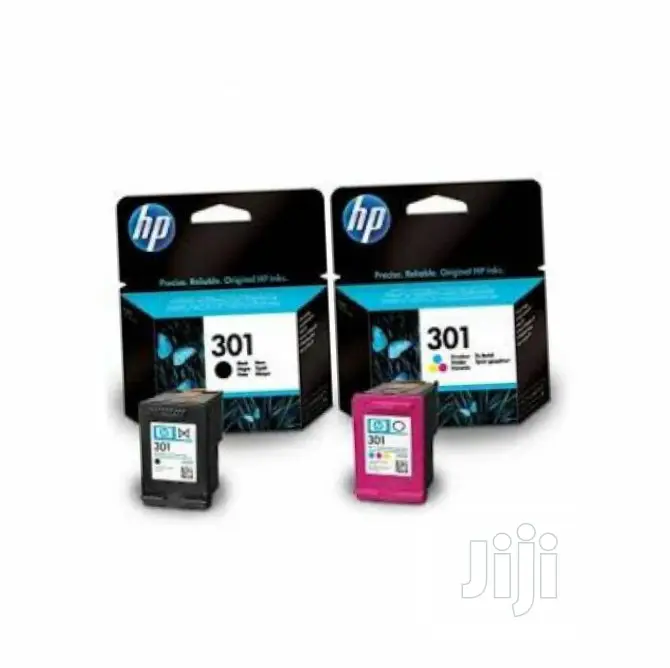 301 Black and Tricolor Genuine Ink Cartridge