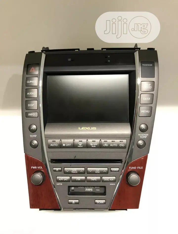 2007-09 Lexus Es 350 Factory Navigation Set