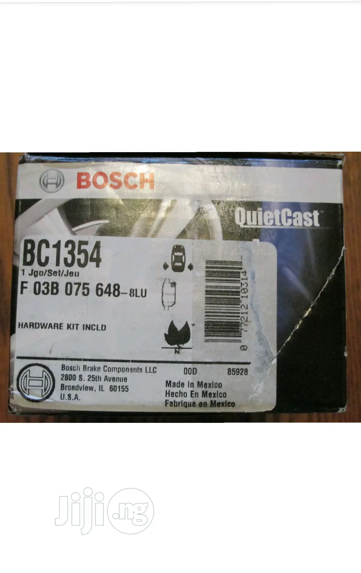 Genuine Toyota Lexus Bosch 1354 Quietcast Premium Breakpads