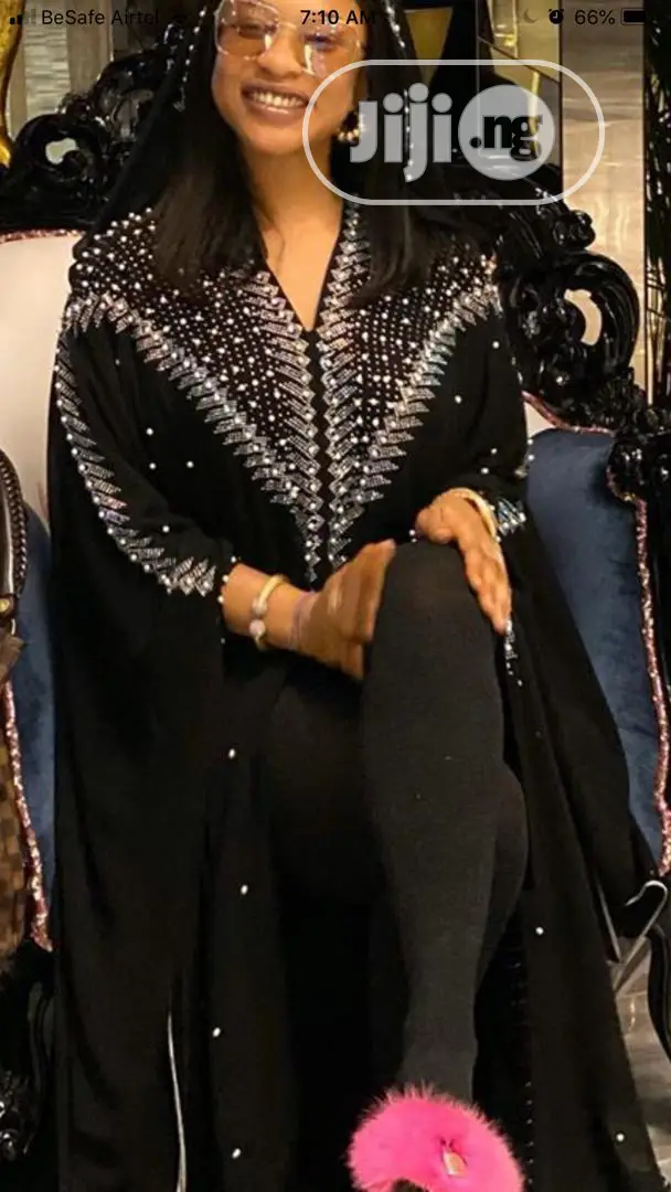 Quality Women Chiffon Net Abaya