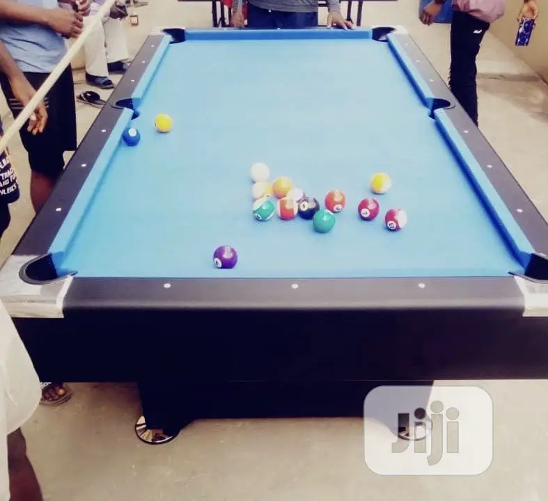 8ft Snooker Table Blue Felt