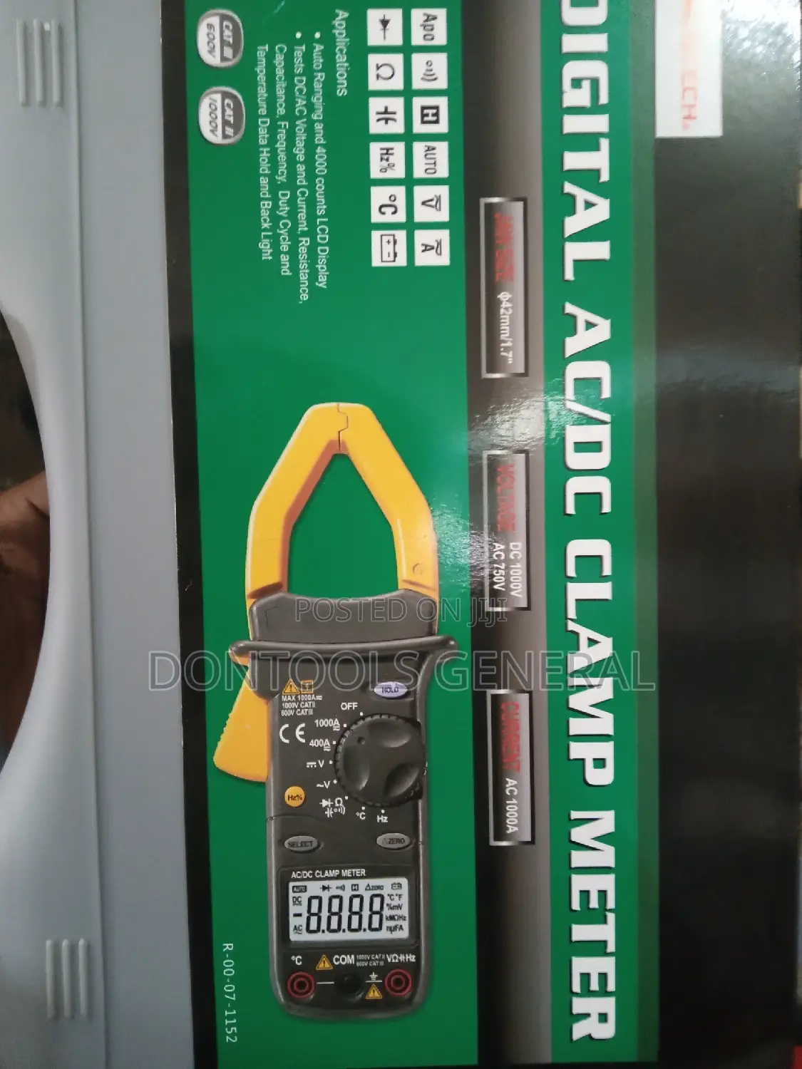 Mastech MS2001F Digital AC Current Clamp Meter