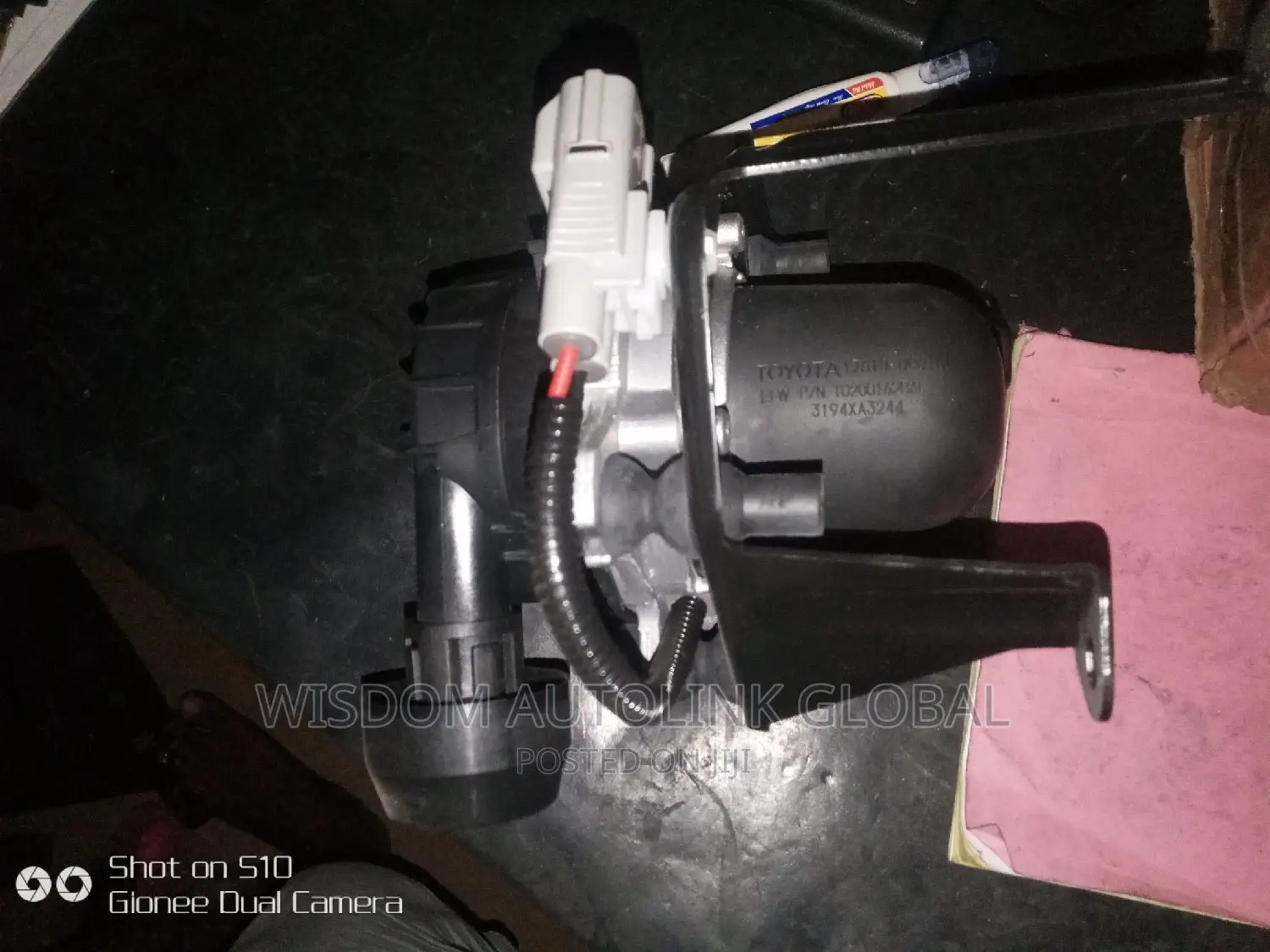 Secondary Air Pump for Lexus LX570 2019 Original With Hanger