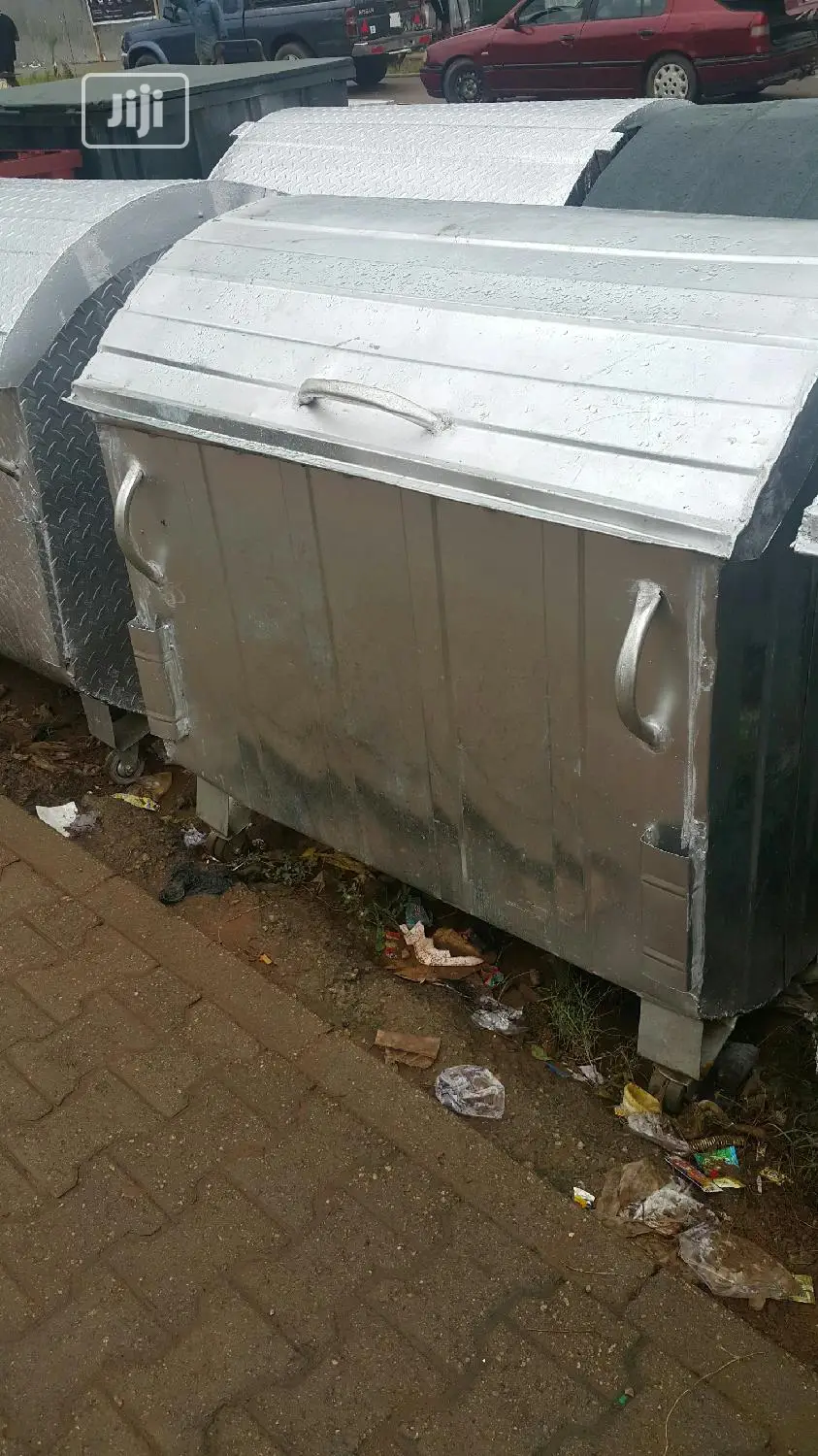 1,100 Liter Mmetal AEPB Specified Waste Bin