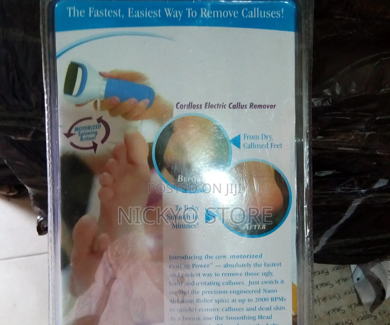 Cordless Electric Callus Remover