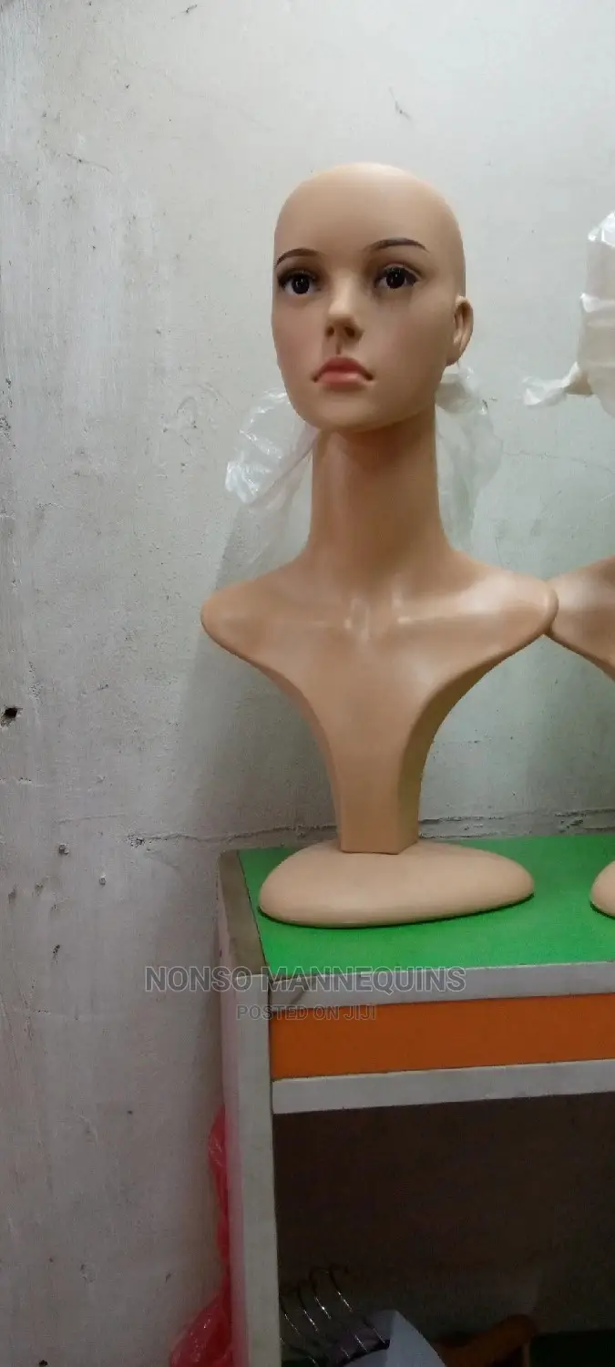 Removable Bald Head Female Mannequins