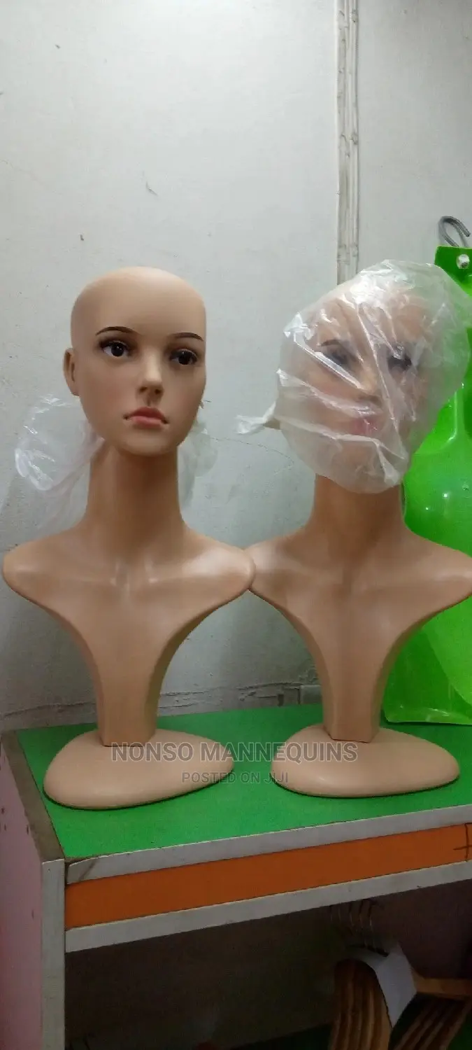 Removable Bald Head Female Mannequins