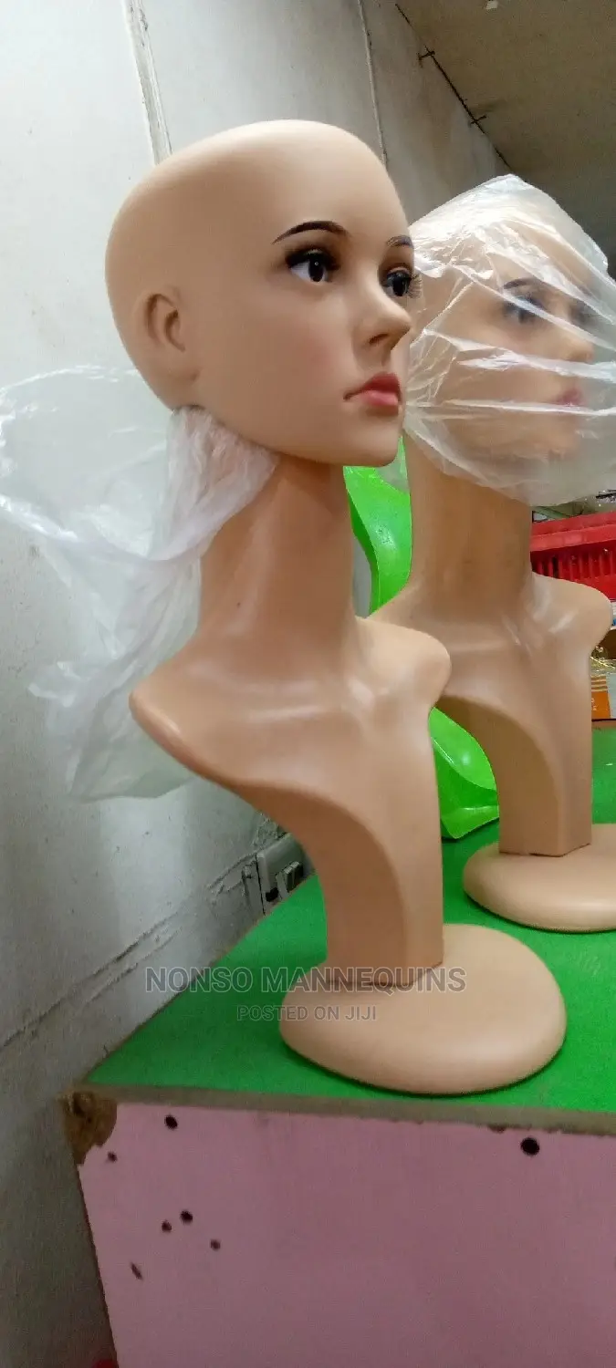 Removable Bald Head Female Mannequins