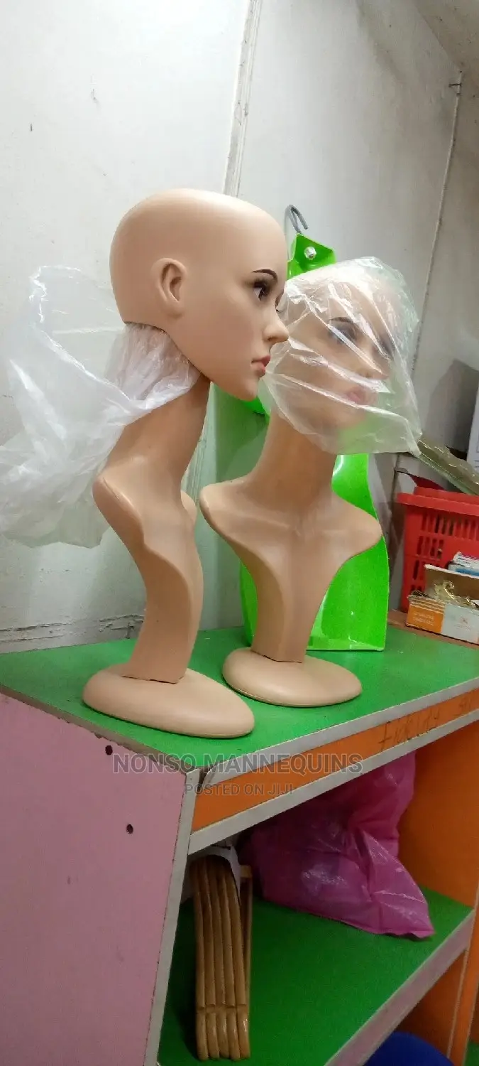 Removable Bald Head Female Mannequins