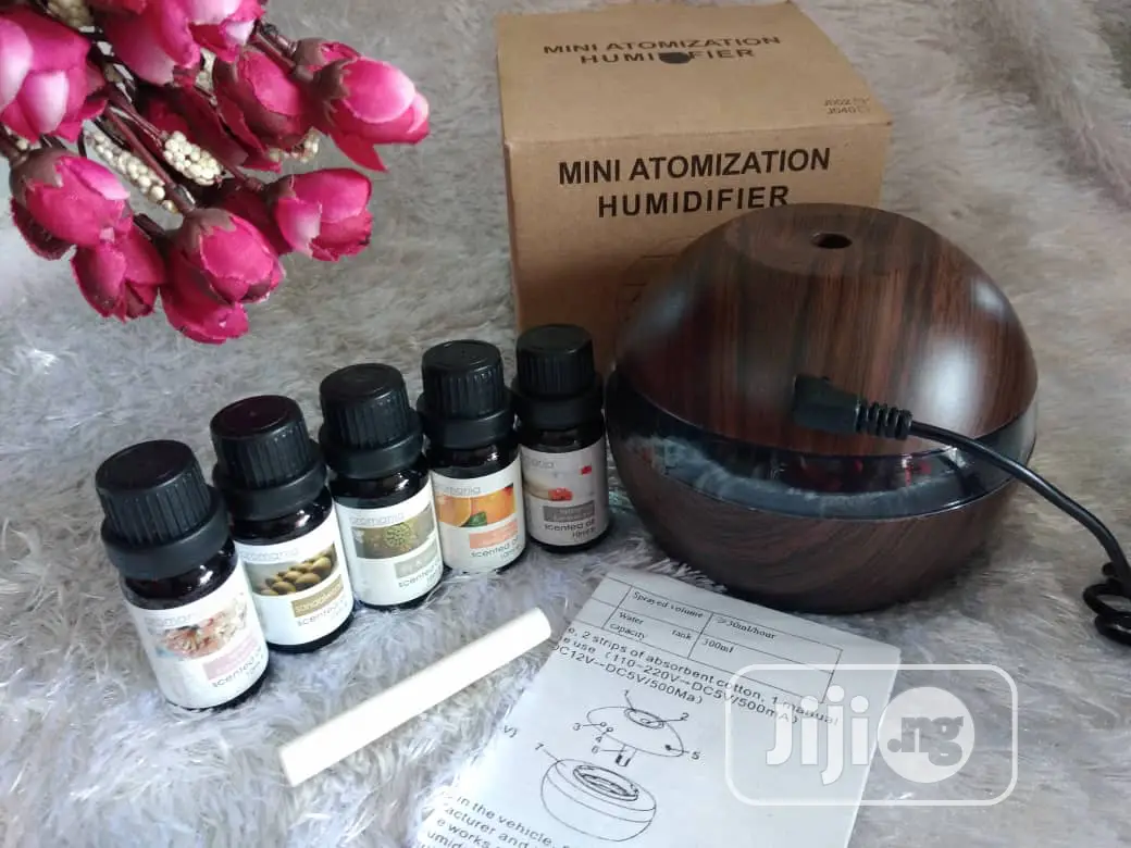 Combo Deal! Pack of 5 Essential Oil With Humidifier