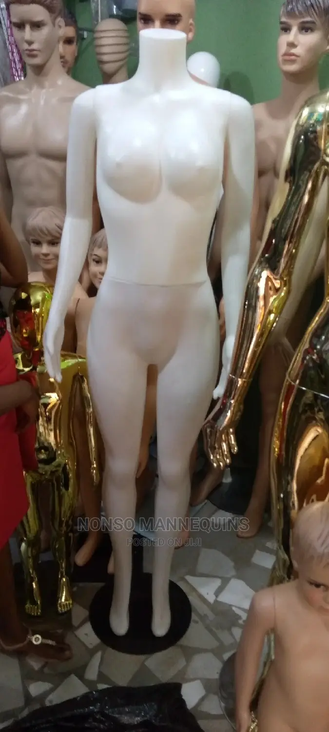 Headless Female Detachable Body White Mannequins