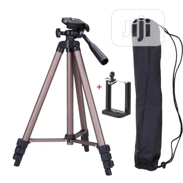 Tripod With Phone Holder