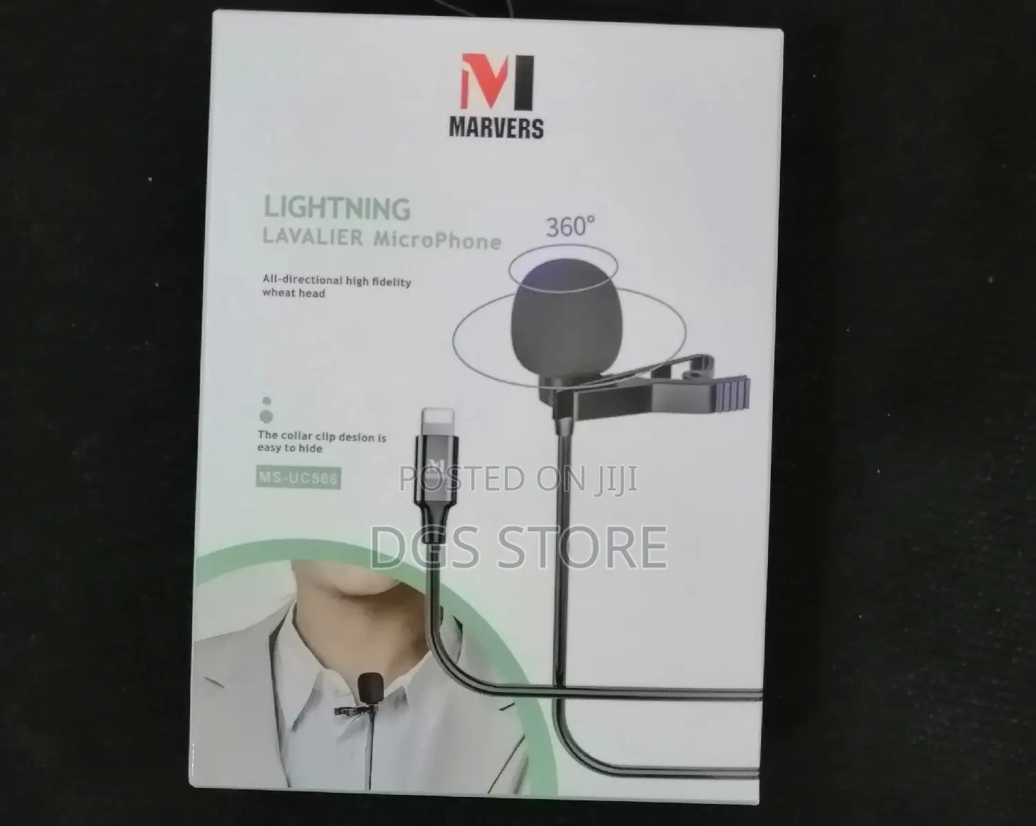 Marvers Lightning Lavalier Microphone 360