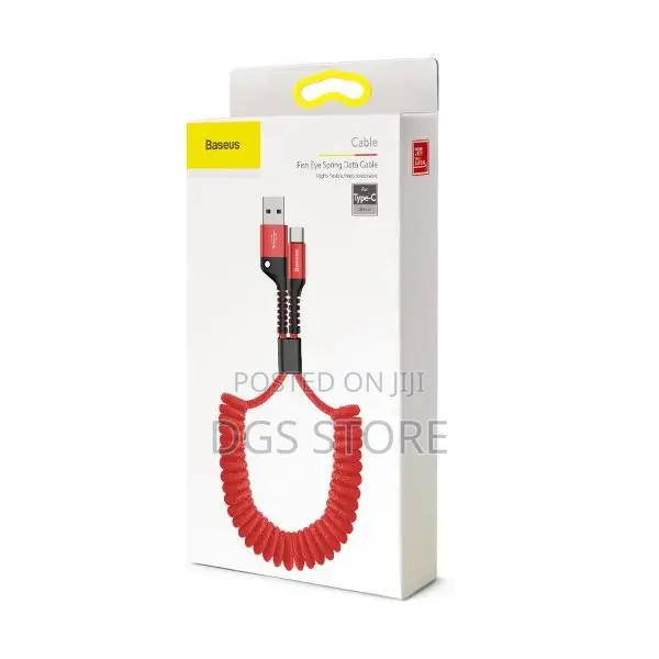 Baseus Cable Fish Eye Spring Data Cable Type C