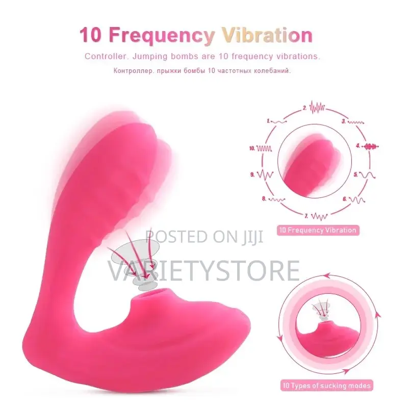 Rechargeable 10 Speed Clit Sucker Stimulator Vagina Nipple