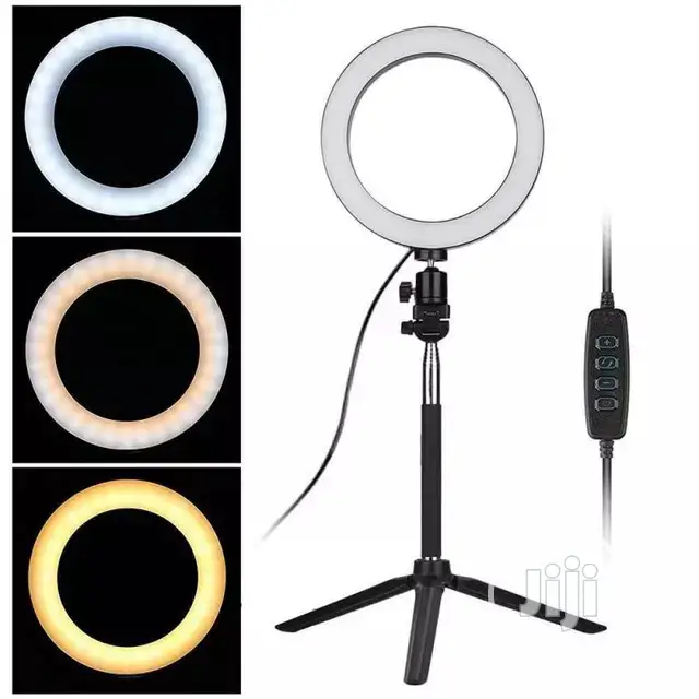Ring Light With Stand Phone Holder For Live Stream/