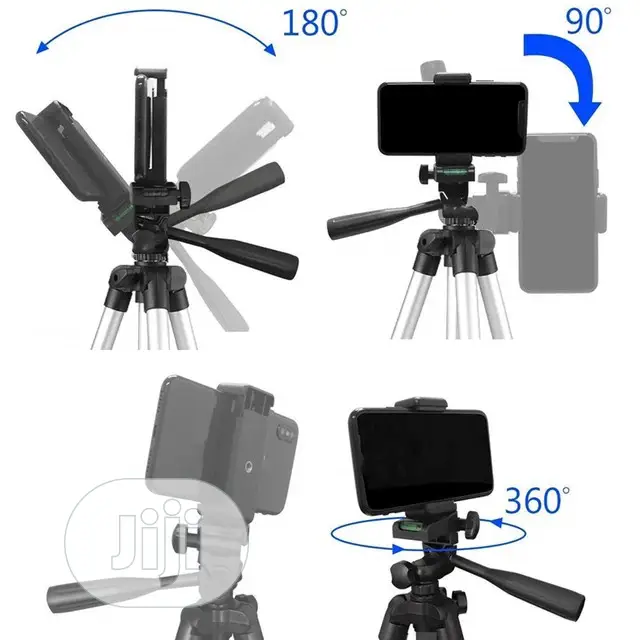 Tripod Stand With Phone Holder