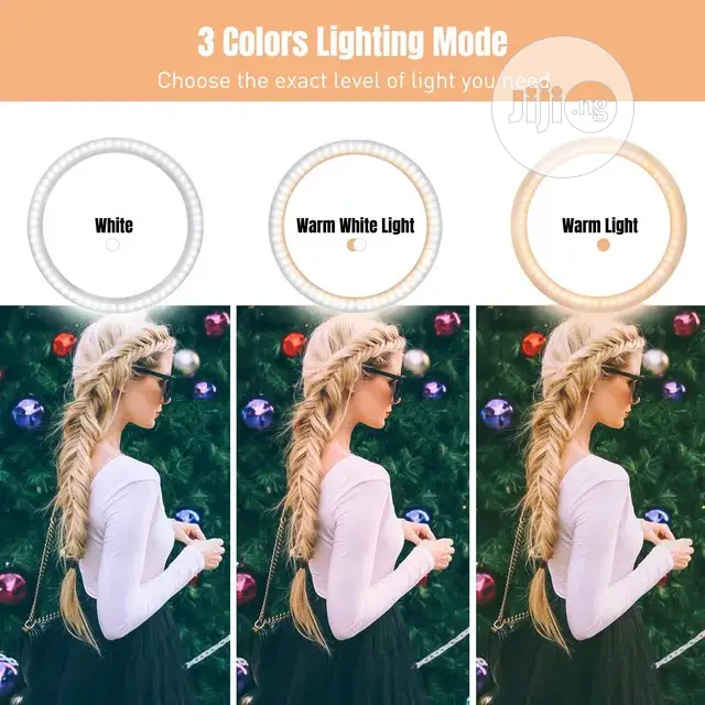 Tripod Stand Selfie Ring Lamp
