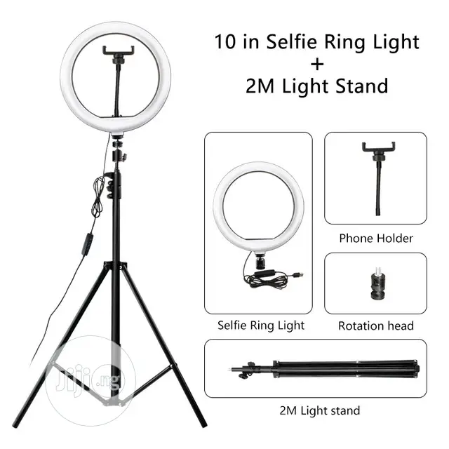 LED Selfie Ring Light Photography Light Ring Lamp