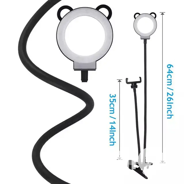 Selfie Ring Light With Cell Phone Holder