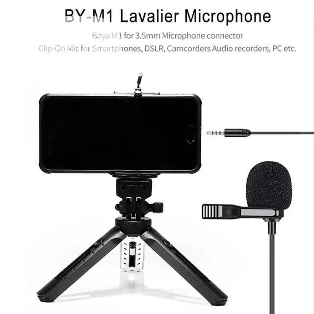 BOYA BY-M1 3.5mm Audio Video Record