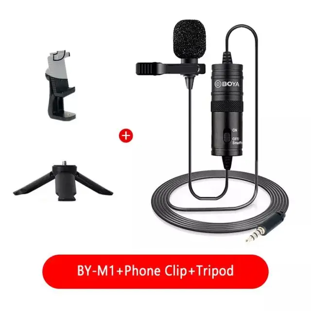 BOYA BY-M1 3.5mm Audio Video Record
