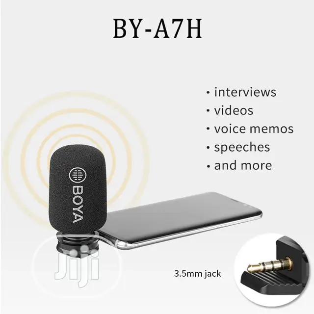 Video Vlogging Recording Microphone For iPhone Samsung